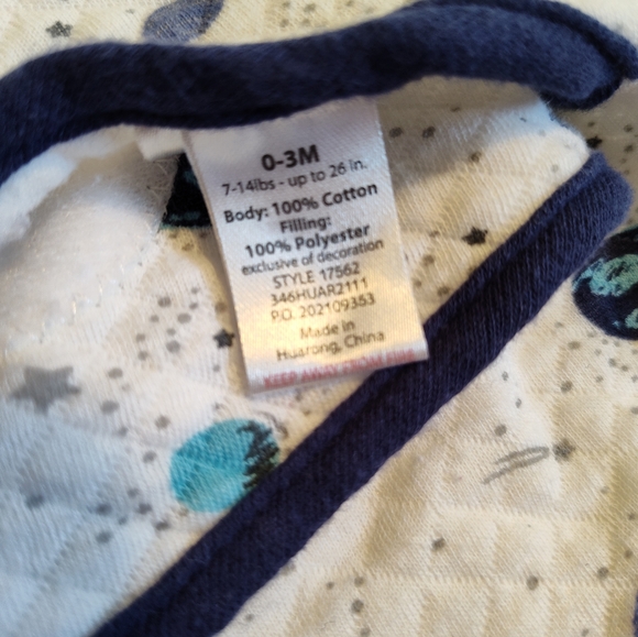 Baby Swaddles set of 4 - Picture 9 of 9